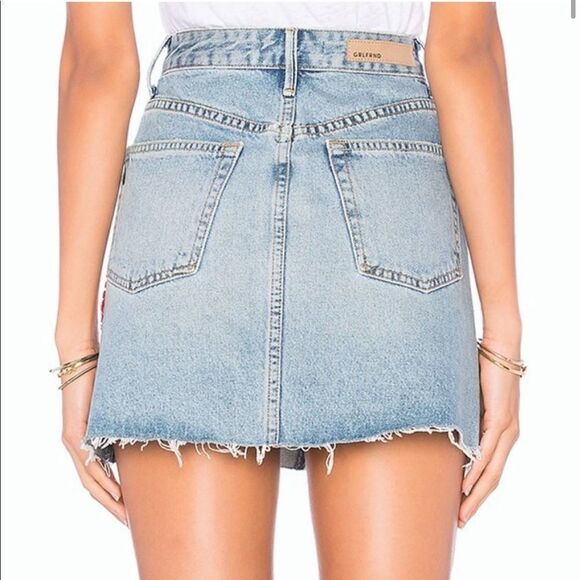 GIRLFRIEND Milla High Rise A-Frame Skirt Endless Love - Picture 4 of 11